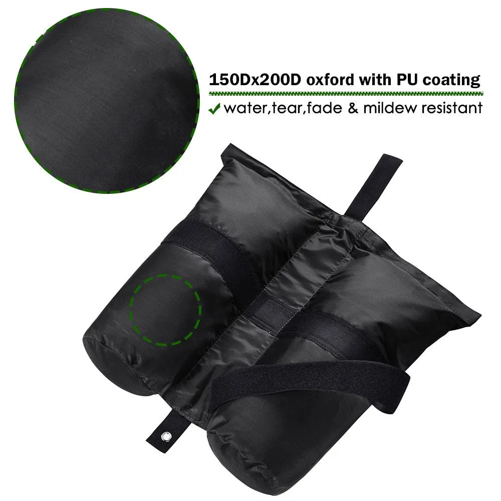 4pcs Canopy Weight Bags Anchor Hole for Canopy Tents