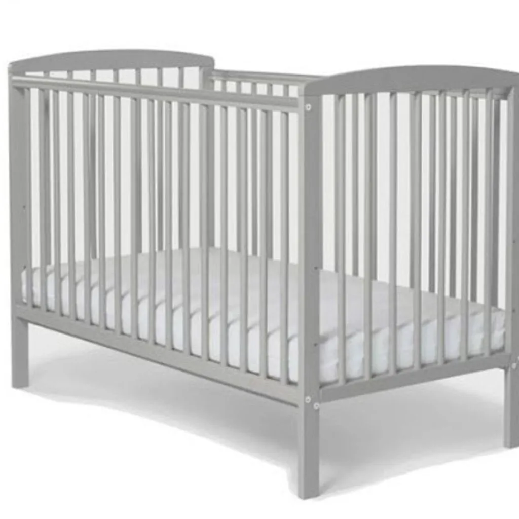 BabyElegance Starlight Cot - Grey