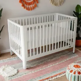 Babyhood Dune 3 in 1 Cot- White