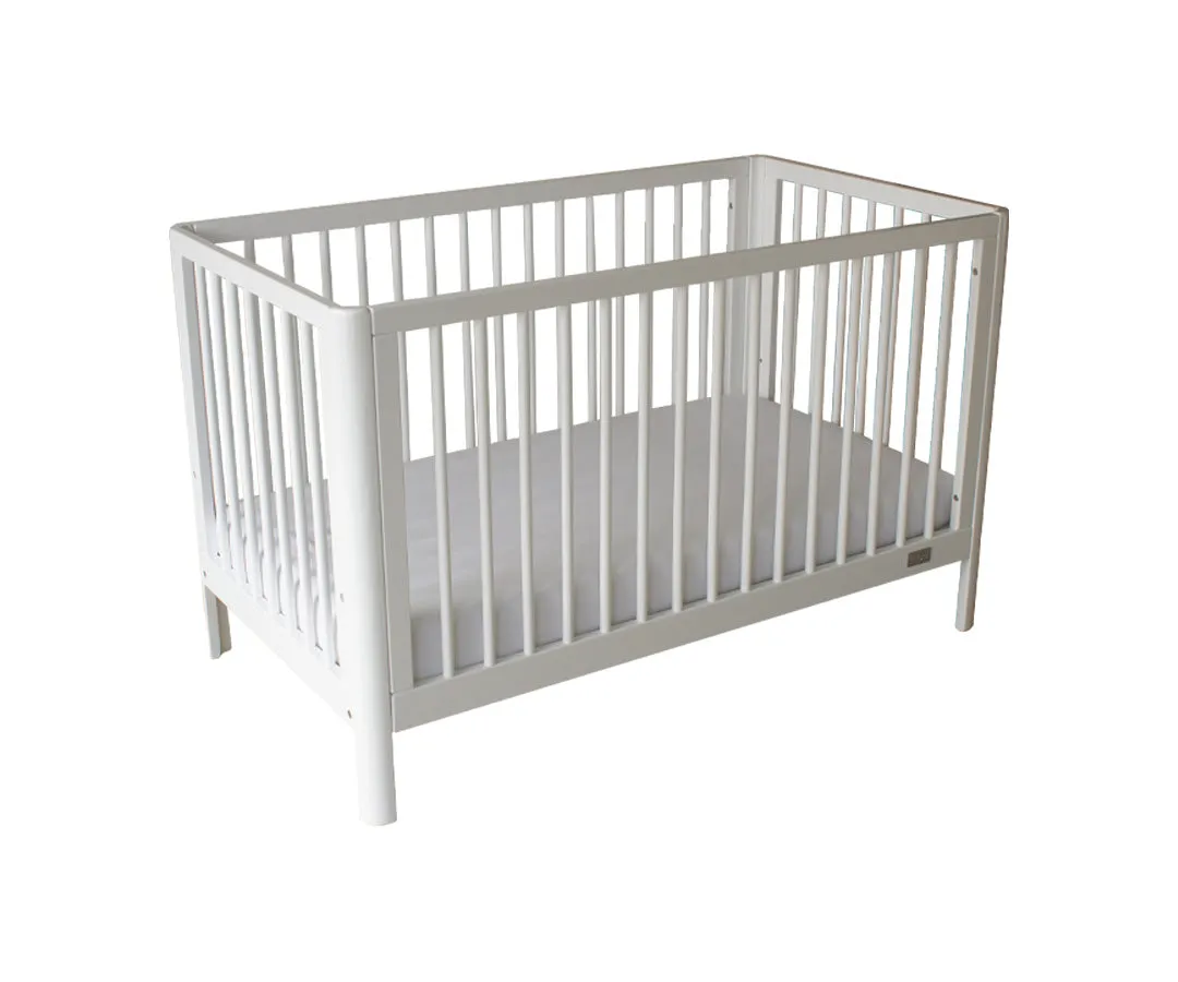 Babyhood Dune 3 in 1 Cot- White