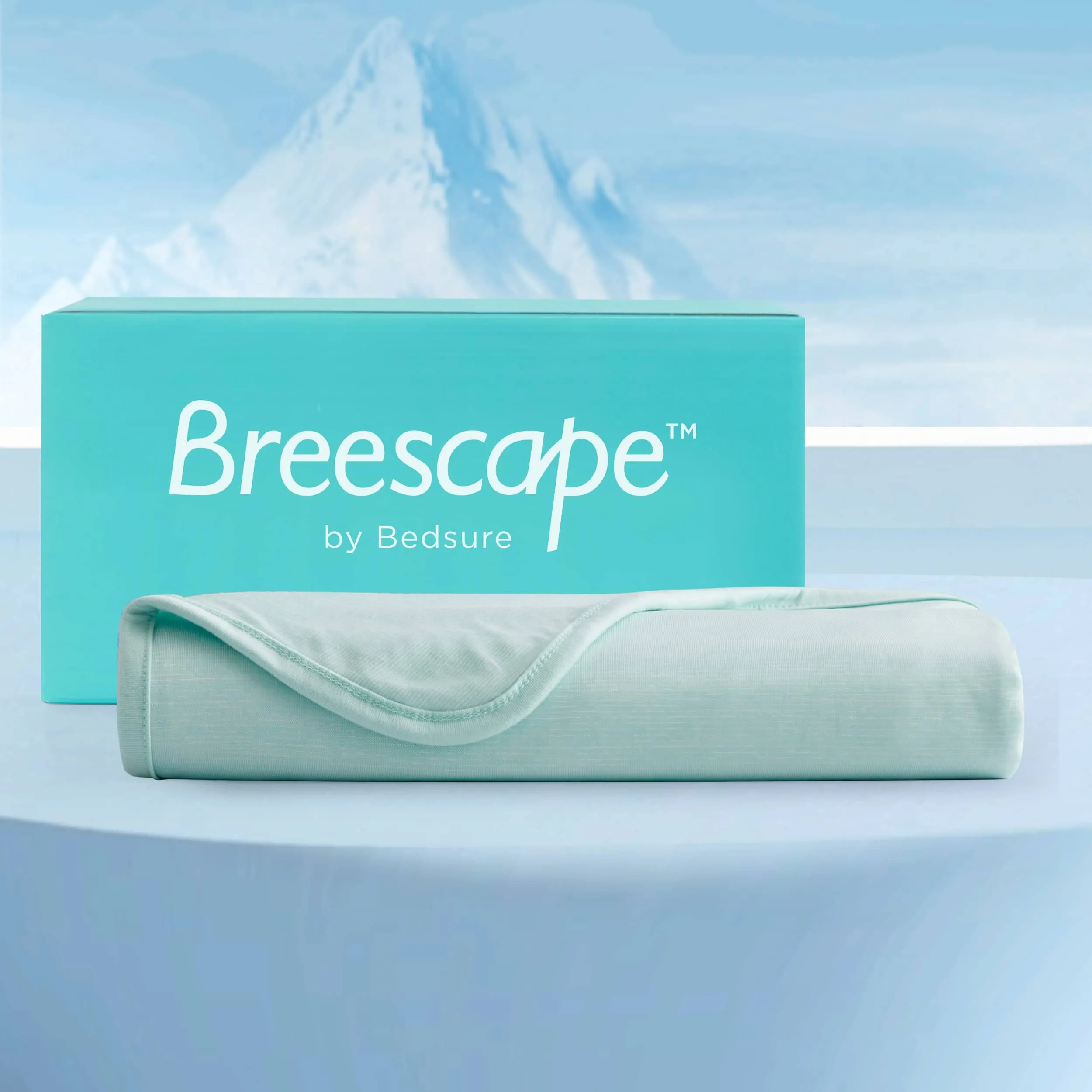 Bedsure Breescape Reversible Cooling Blanket for Hot Sleepers