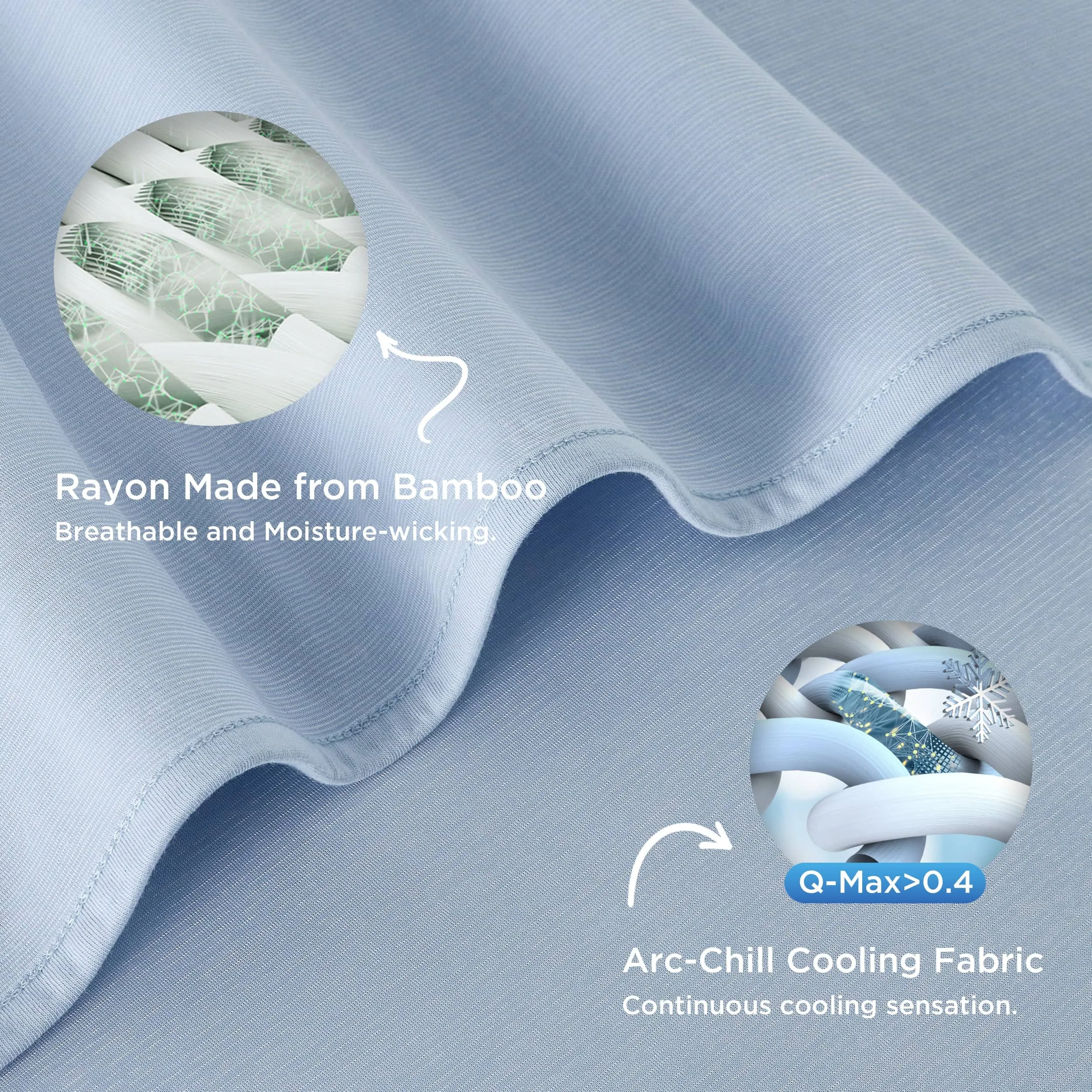 Bedsure Breescape Reversible Cooling Blanket for Hot Sleepers