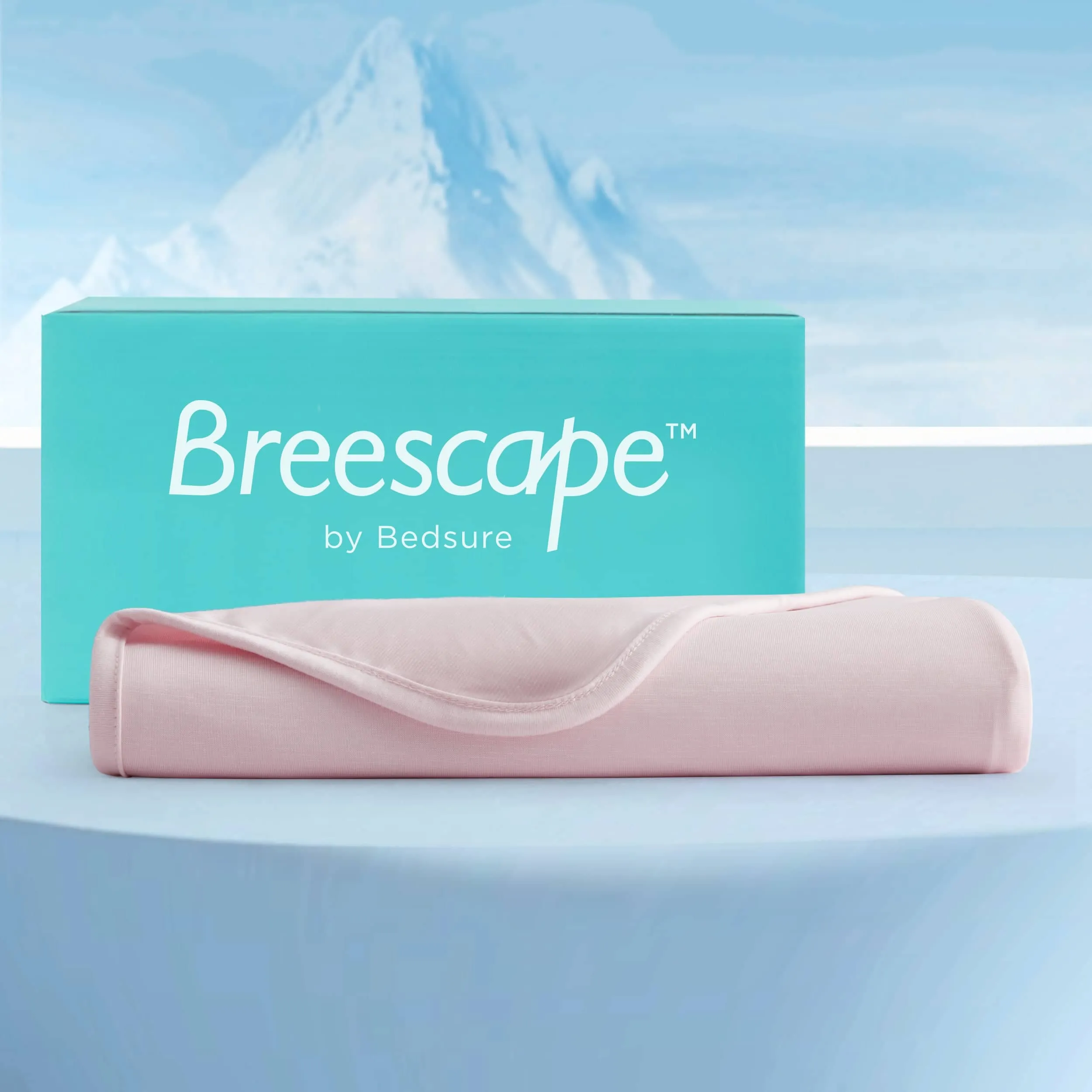 Bedsure Breescape Reversible Cooling Blanket for Hot Sleepers