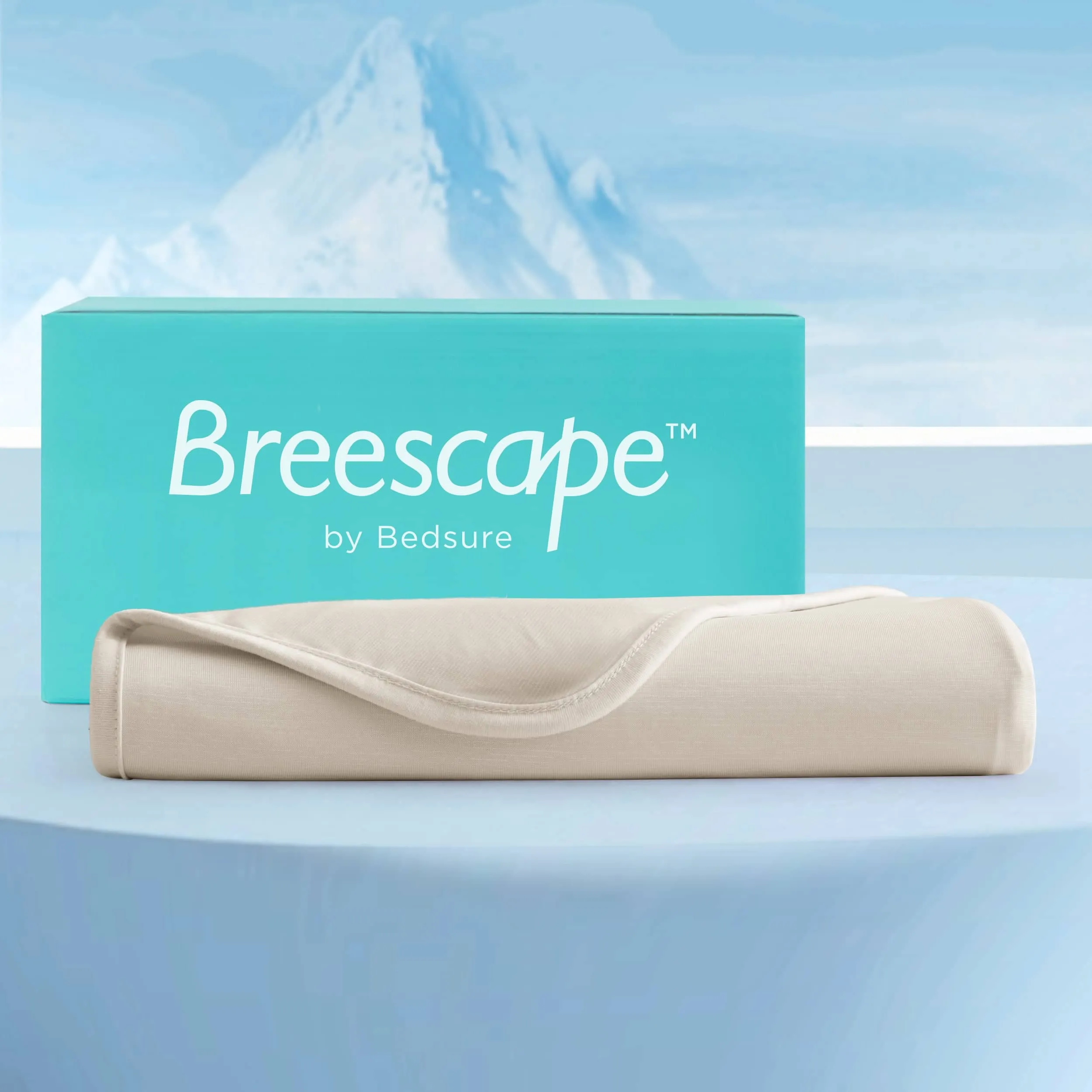 Bedsure Breescape Reversible Cooling Blanket for Hot Sleepers