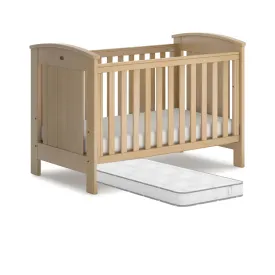 Boori Casa Baby Cot (Dropside) With Mattress Package ( Local Pick Up only EX Demo)