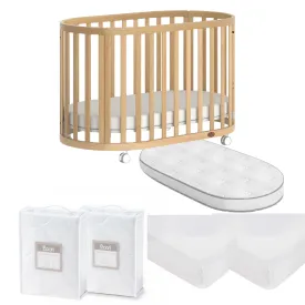 Boori Eden Oval Cot 6 PC Package (Mid NOV)