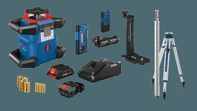 Bosch GRL4000-80CHVK - Connected Self-Leveling Horizontal/Vertical Rotary Laser Kit