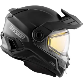 CKX * Mission AMS Solid Helmet with Electric Shield in Matte Black - 51238*