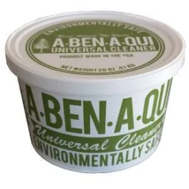 CLEANER/ "A-Ben-A-Qui" Universal Cleaner, 20 oz Tub