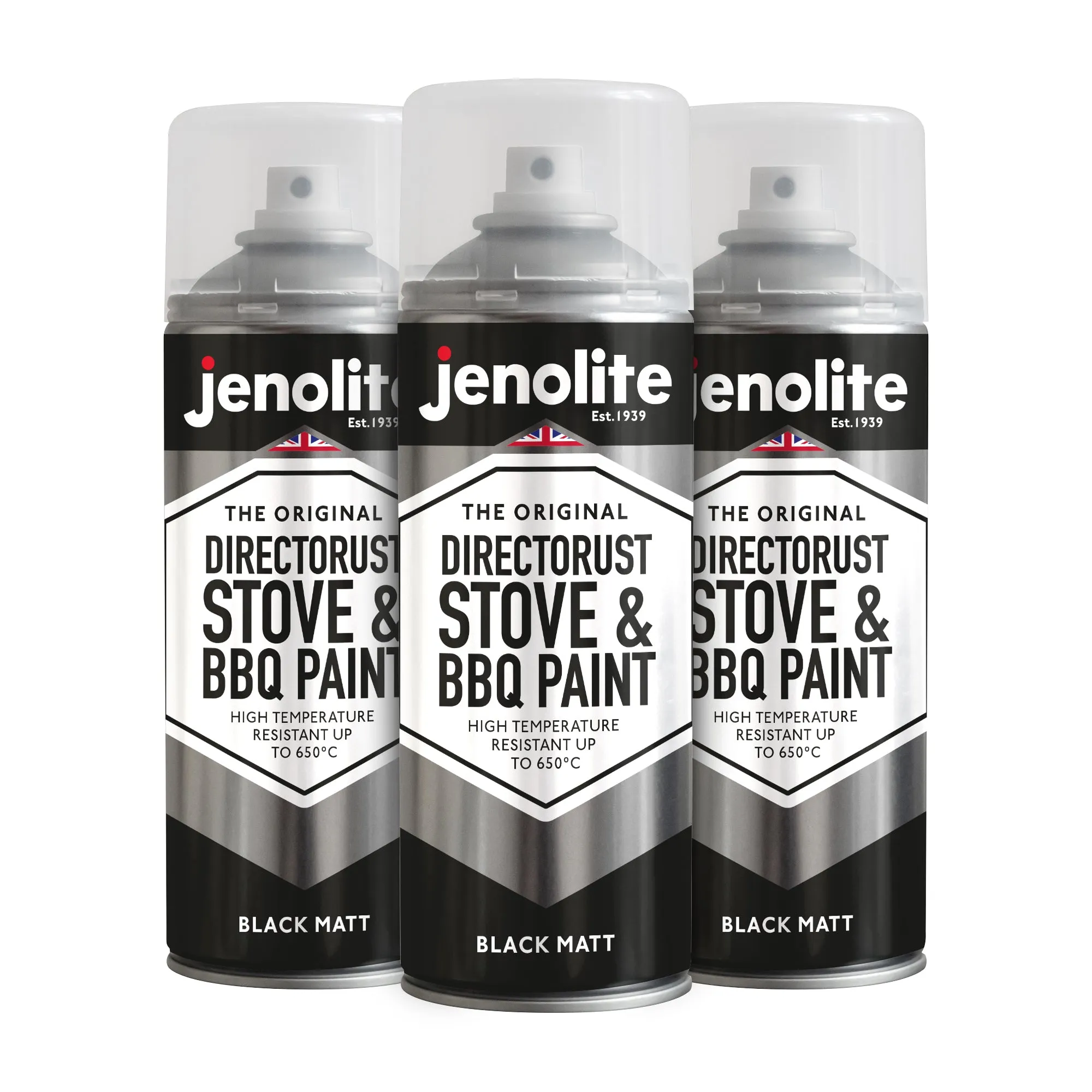 DIRECTORUST BBQ & Stove Spray Paint | 400ml | 650c 