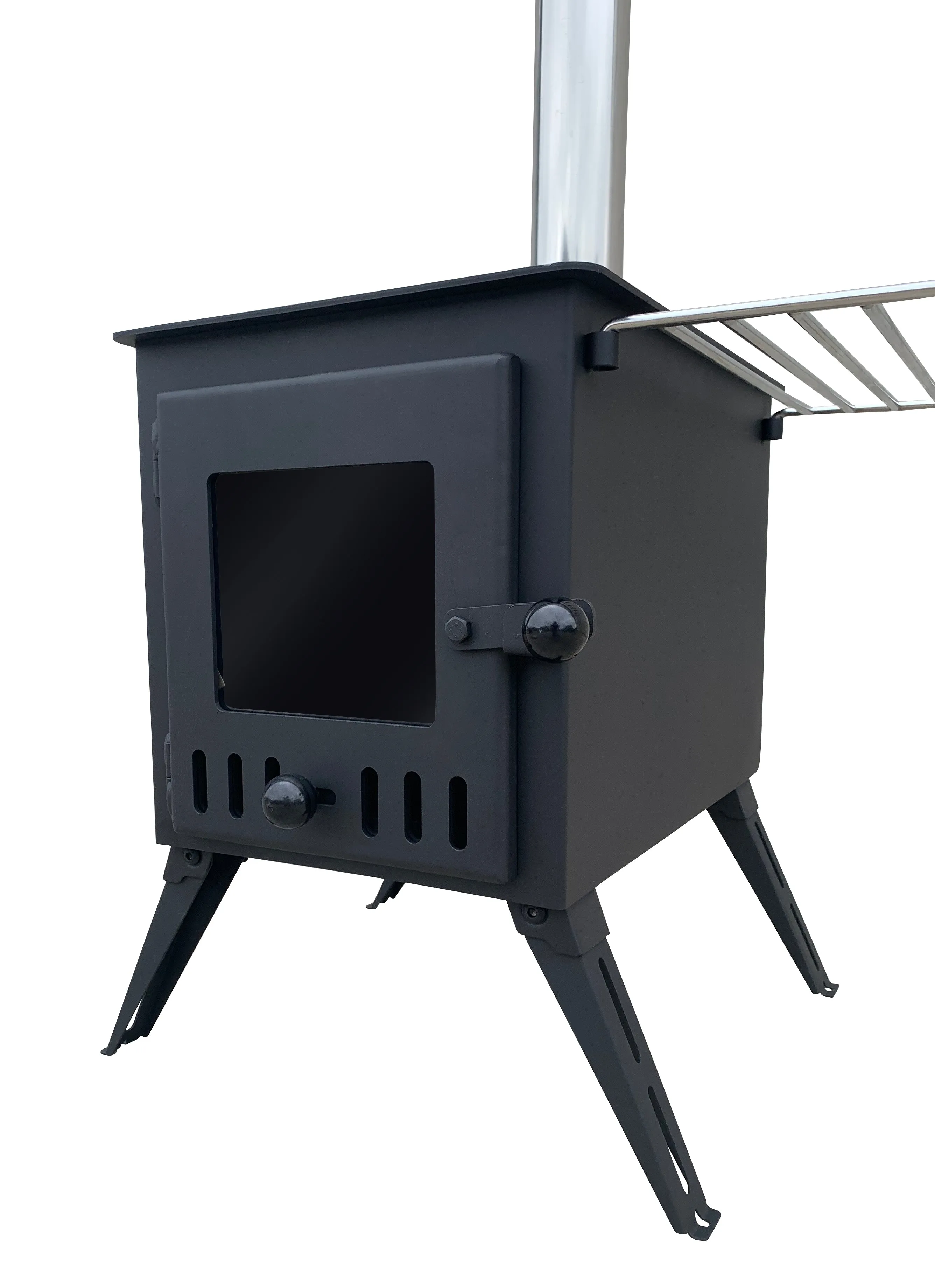 Firebox Vista Large Window Portable Wood Stove | 3.5kw 12kg