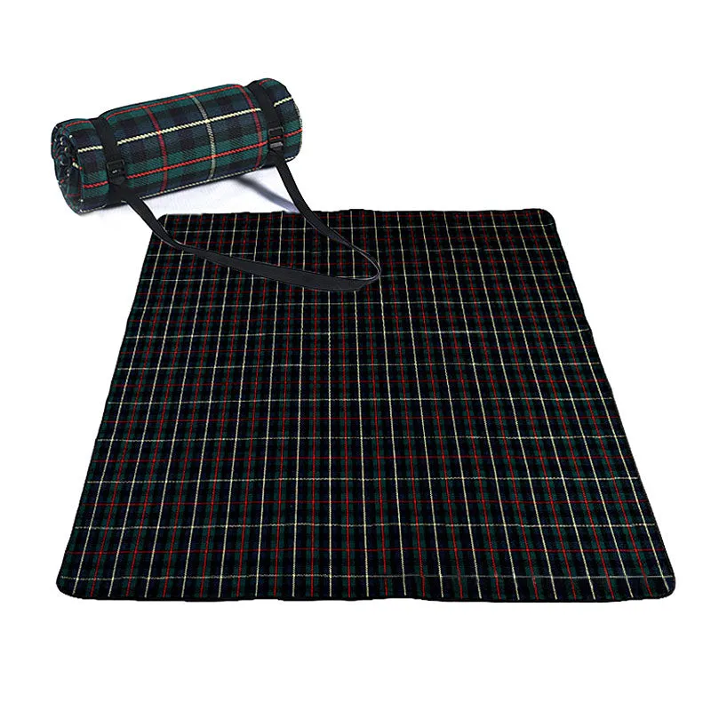 Fold Pad Soft Blanket Outdoor Folding Waterproof Blanket Camping Beach Plaid Picnic Mat