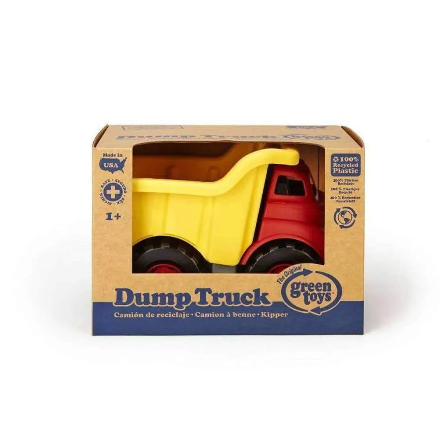 Green Toys Dump Truck Red/Yellow