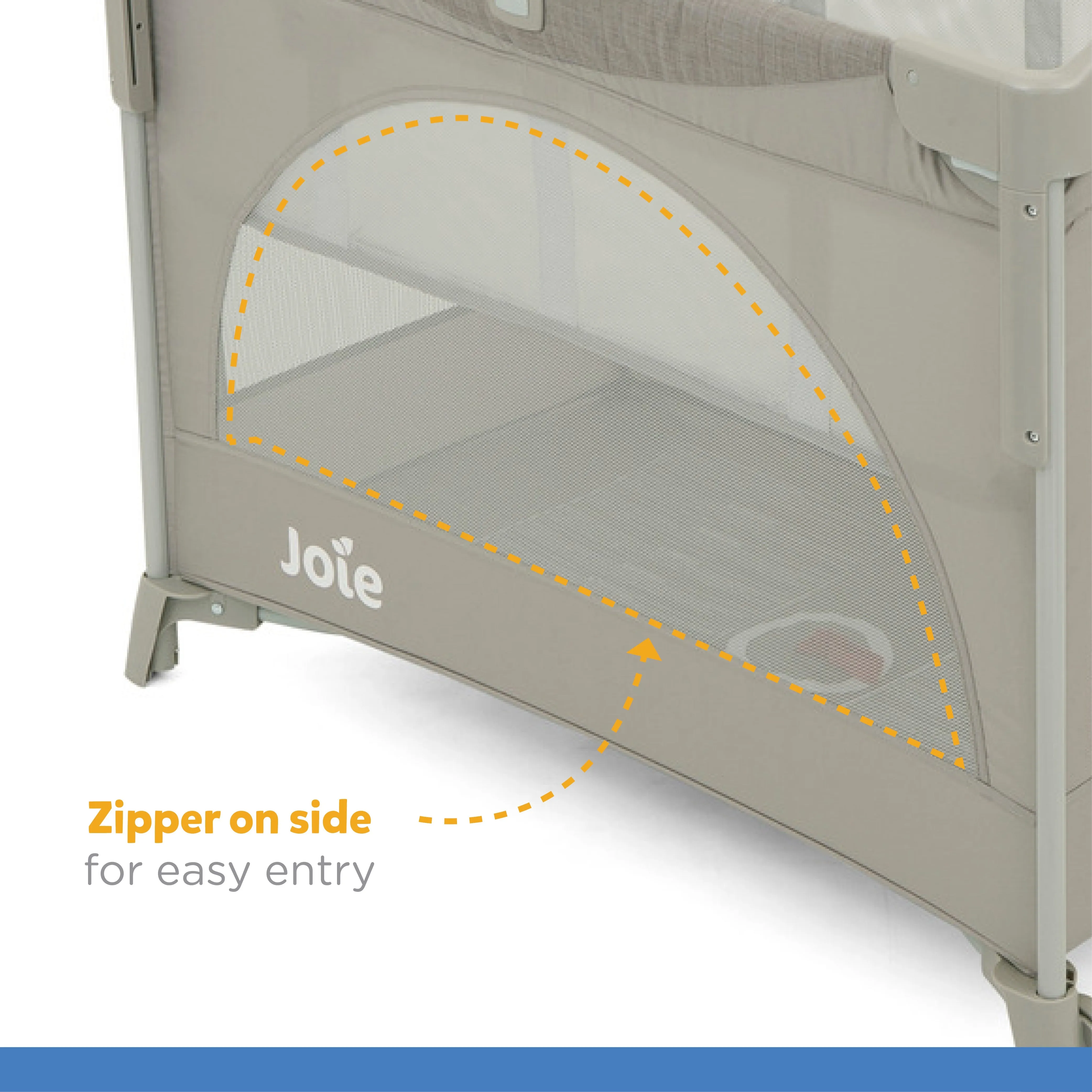 Joie Kubbie Sleep Playard - Birth to 36months