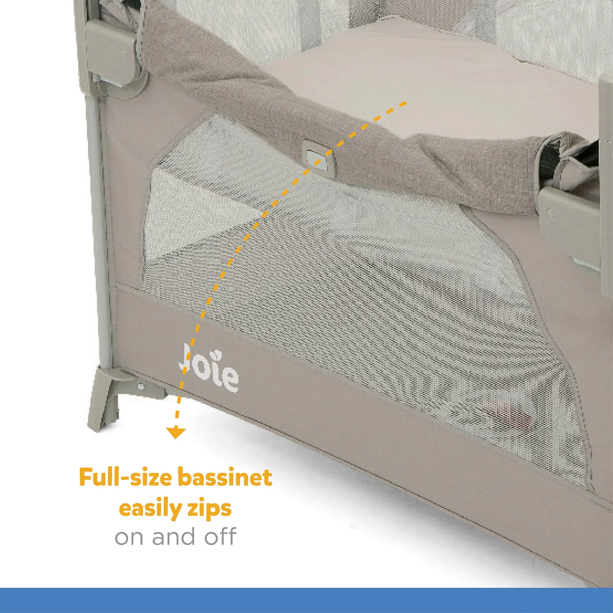 Joie Kubbie Sleep Playard - Birth to 36months