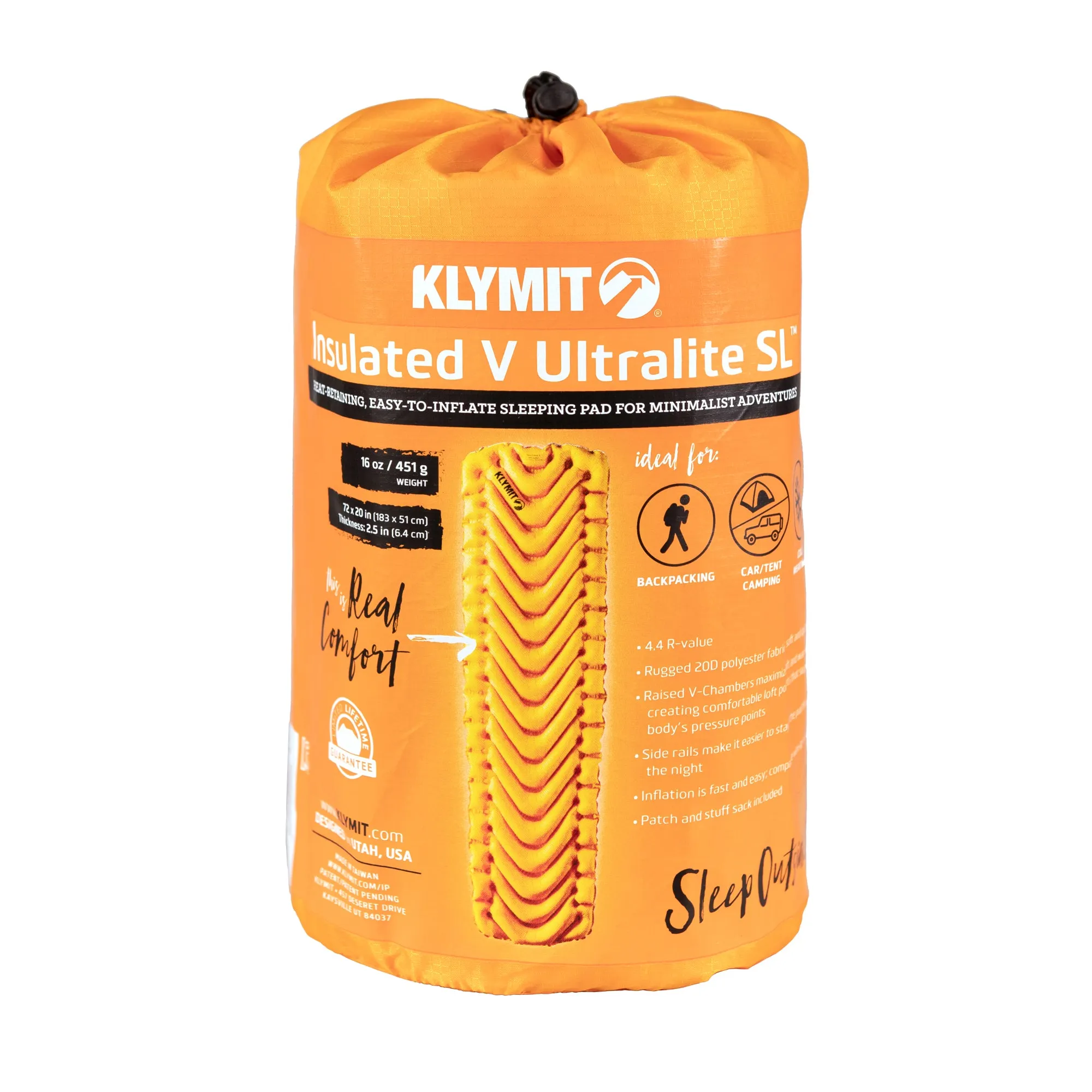 Klymit Insulated V Ultralite SL Sleeping Pad