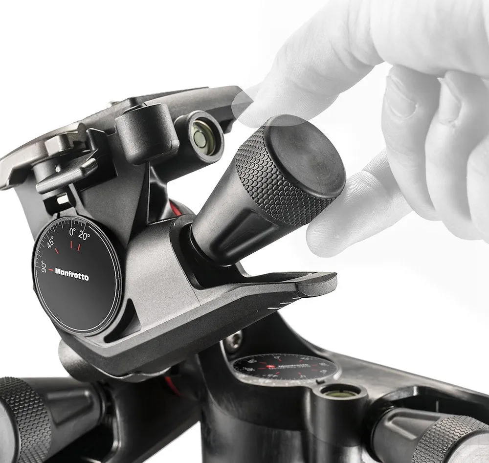 Manfrotto XPRO Geared Three-way Pan/Tilt Tripod Head