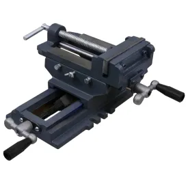 Manually Operated Cross Slide Drill Press Vice 127 mm