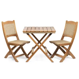 Monticello Teak Table and Chairs