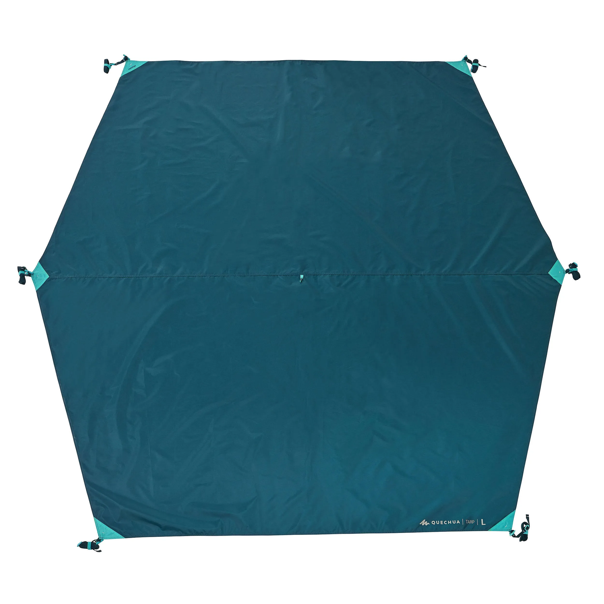 Multifunctional camping canopy Quechua, turquoise/blue