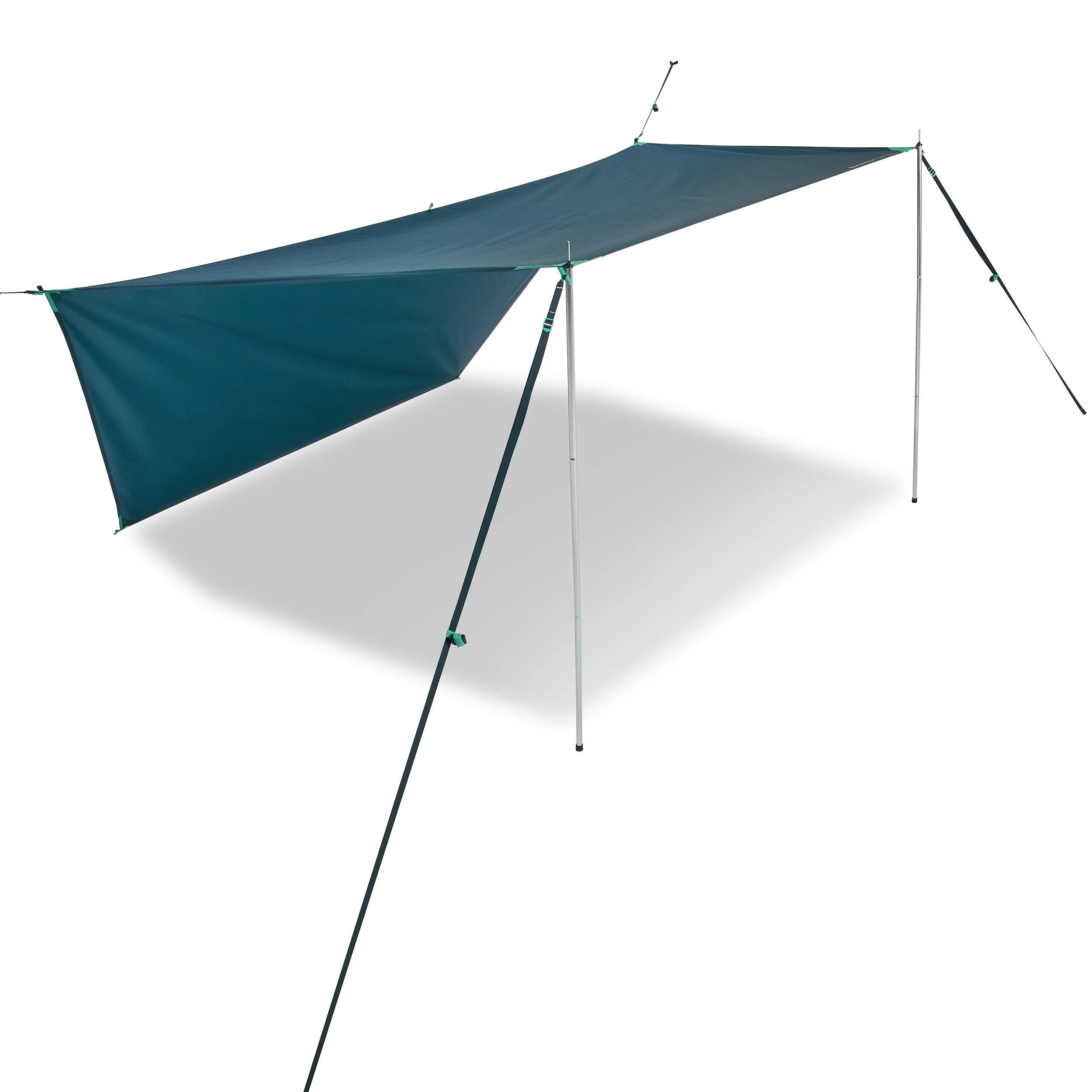 Multifunctional camping canopy Quechua, turquoise/blue