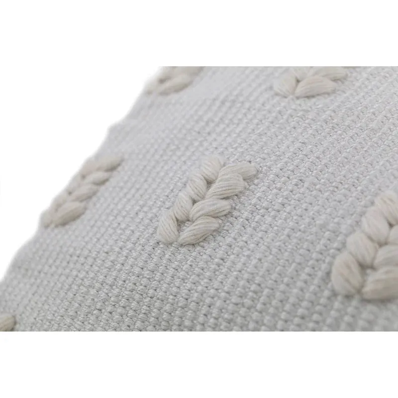 Natural Woven Square Indoor/Outdoor Pillow