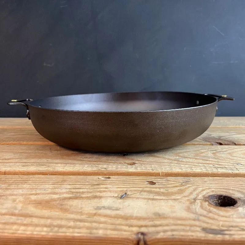 Netherton Oven Safe Spun Iron Chef's Prospector Pan 11"