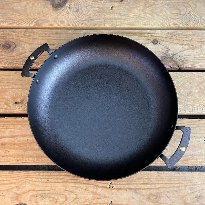 Netherton Oven Safe Spun Iron Chef's Prospector Pan 11"