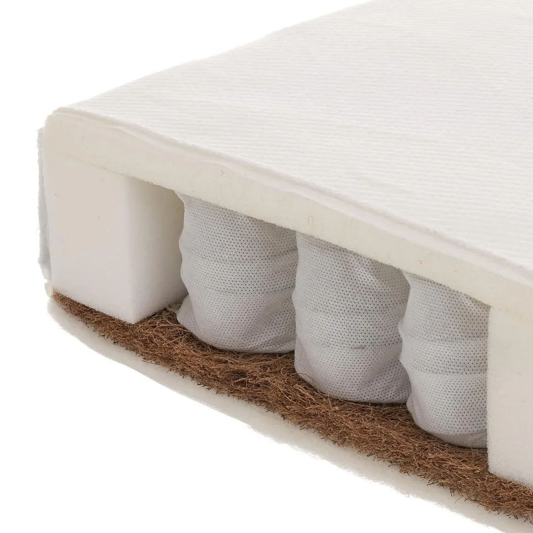 Obaby Moisture Management Dual Core Coir/Pocket Sprung Cot Mattress (120x60cm)