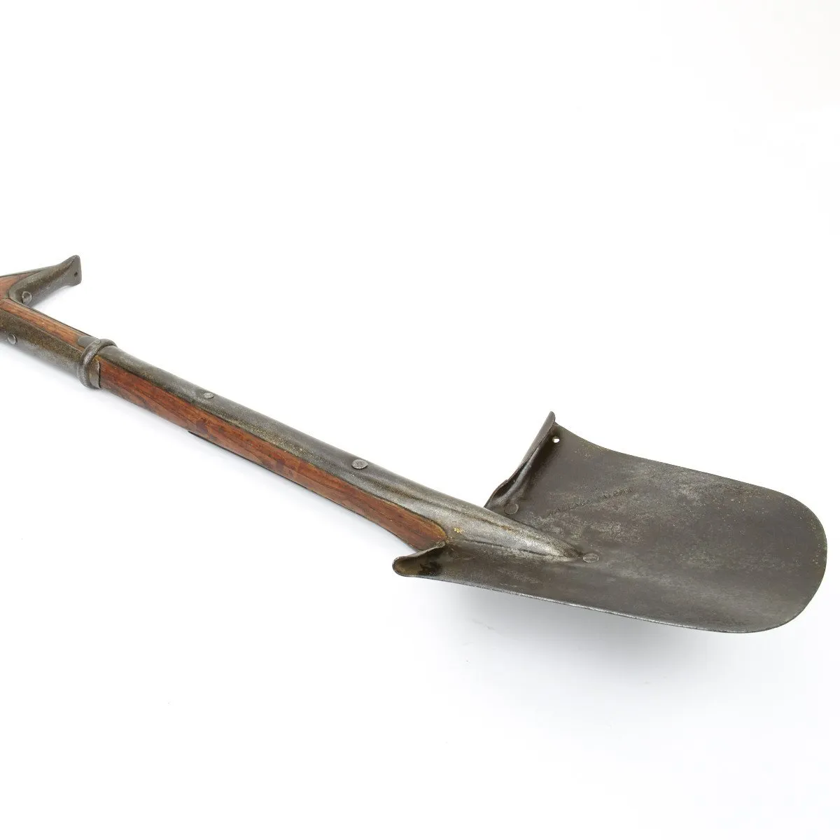 Original British Rare 1883 Wallace Patent Entrenching Tool and Pioneer Spade- Dated 1883