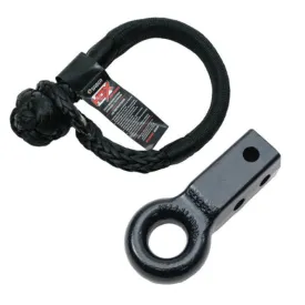 Saber Offroad Rope Friendly Recovery Hitch and Shackle Bundle