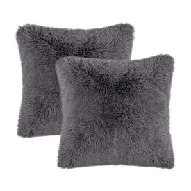 Softy Dark Grey Pillows