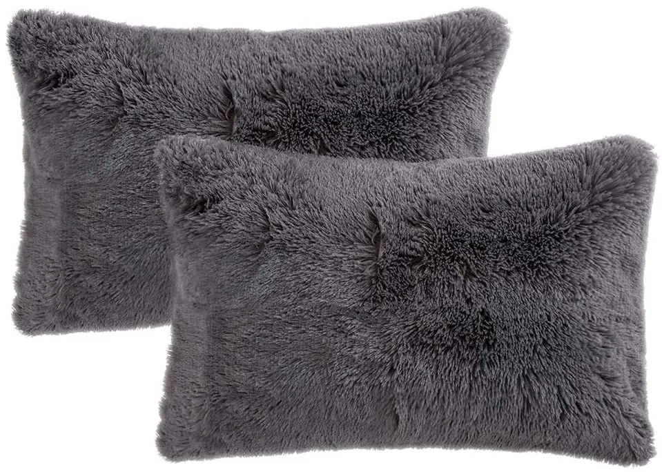 Softy Dark Grey Pillows