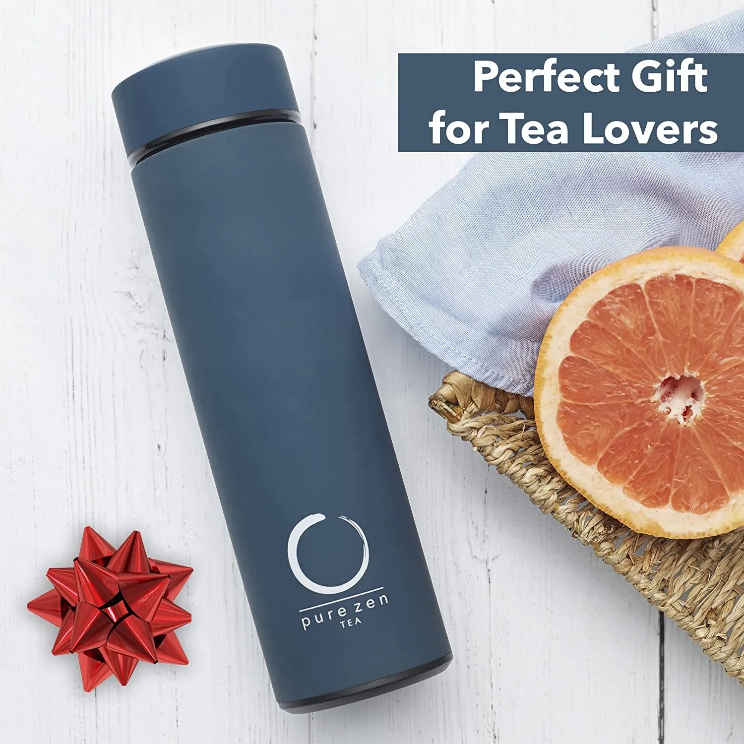 Thermos with Infuser for Tea, Coffee and Fruit-Infused Water