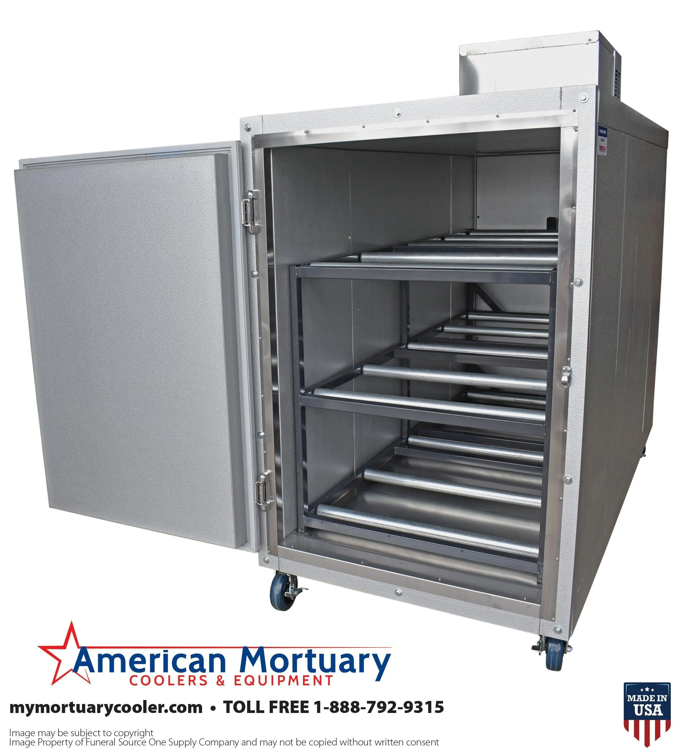 Three Body Extra Large Mortuary Cooler Mortuary Cooler Model 3BX