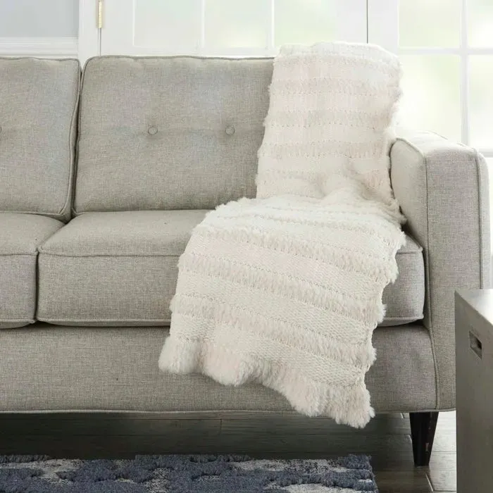 Throw VV190 Ivory Throw Blanket