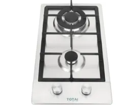 Totai 2 Burner Stainless Steel Gas Hob - 03/TS2BNR-SS