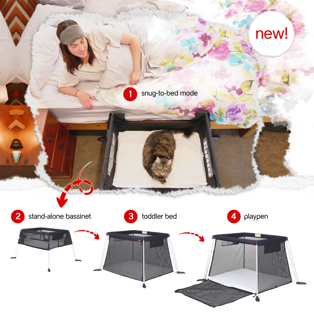 traveller™ (2021 ) travel cot