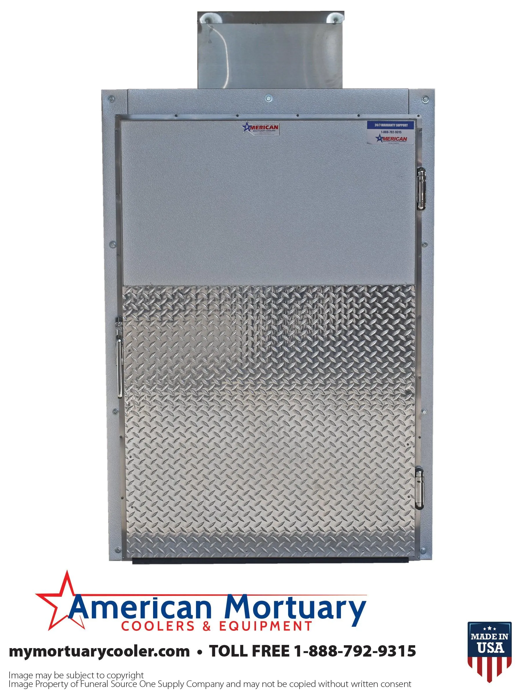 Two Body Extra Large Mortuary Cooler 2BRX