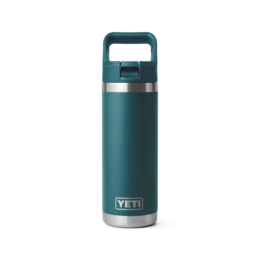 YETI Rambler 18 oz Bottle with Straw Cap & Color Matched Lid